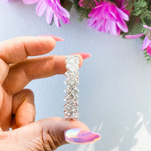 S1676 crystal sphere stands silver metal and diamante australia. metal crystal specimen mineral stands australia. gemrox sydney 1