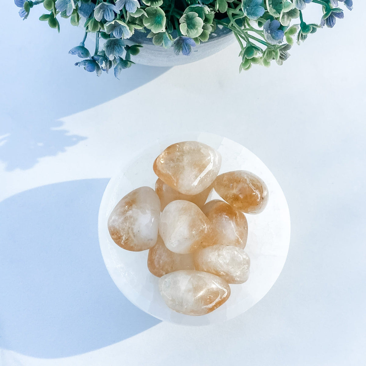 S1754 Citrine crystal tumbled tumble stone 3cm australia. buy citrine crystal sydney australia. gemrox sydney 1