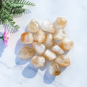 S1754 Citrine crystal tumbled tumble stone 3cm australia. buy citrine crystal sydney australia. gemrox sydney 1