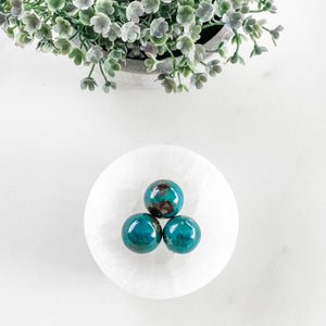Chrysocolla Mini Ball Sphere-2cm