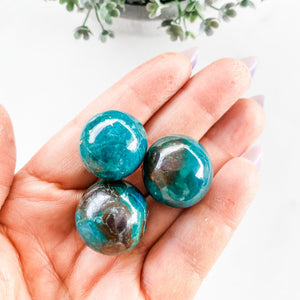 Chrysocolla Mini Ball Sphere-2cm