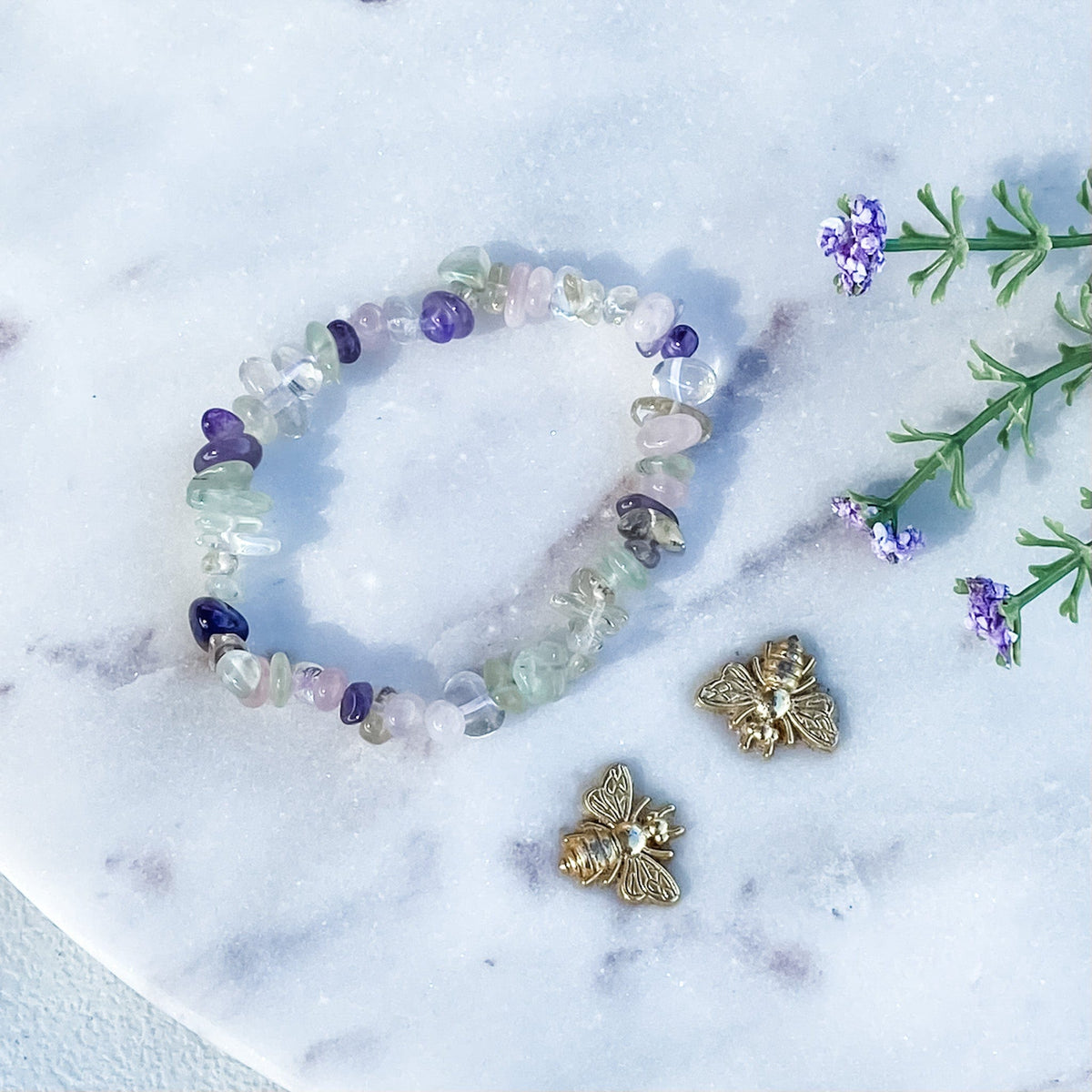 s1638 mixed crystal chip stone stretch elastic healing bracelet australia. mixed crystal chip bracelet australia. gemrox sydney 1