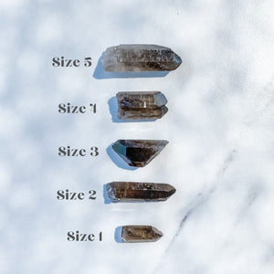 Smoky Quartz Points