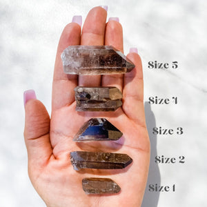 Smoky Quartz Points