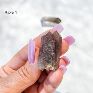 Smoky Quartz Points