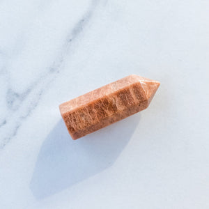 S1301 Sunstone crystal tower generator point australia.Sunstone tower 6cm australia.Crystals australia.gemrox sydney 1