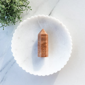 S1301 Sunstone crystal tower generator point australia.Sunstone tower 6cm australia.Crystals australia.gemrox sydney 1