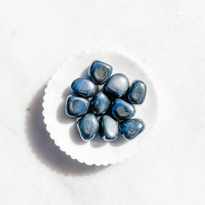 hematite crystal tumbled stone australia