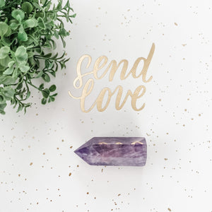 amethyst crystal tower generator point wand gemrox australia