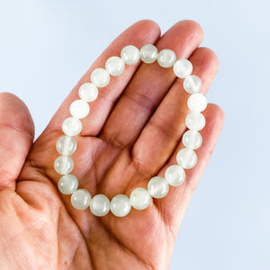 green jade crystal beaded 8mm stretch healing chakra bracelet australia gemrox