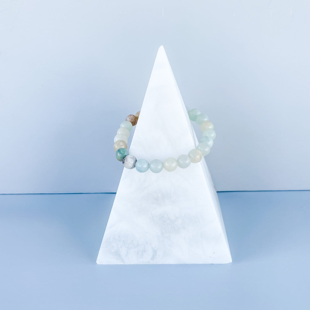 Amazonite Stone Stretch Bracelet