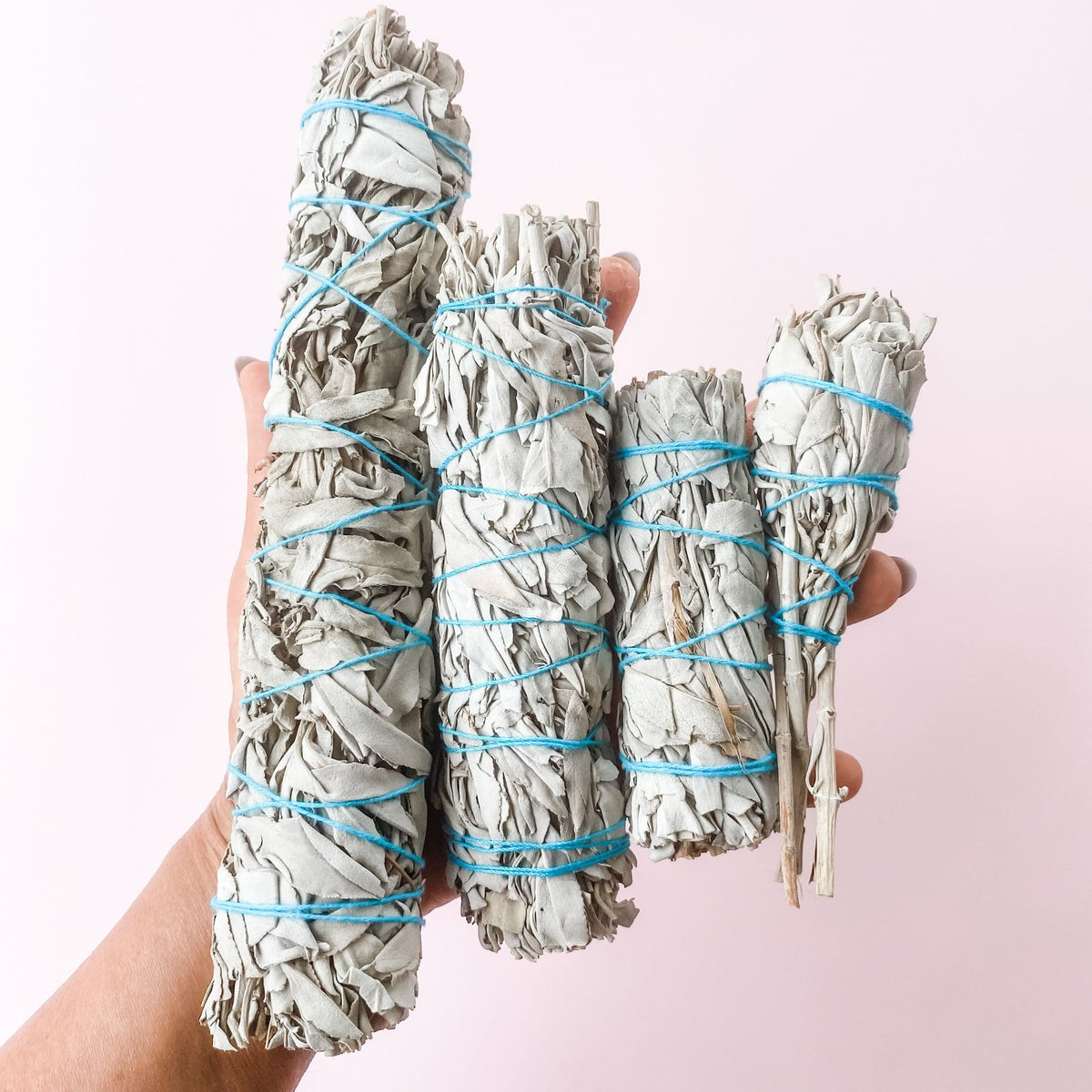 californian white sage smudge stick small medium large mini torch gemrox australia