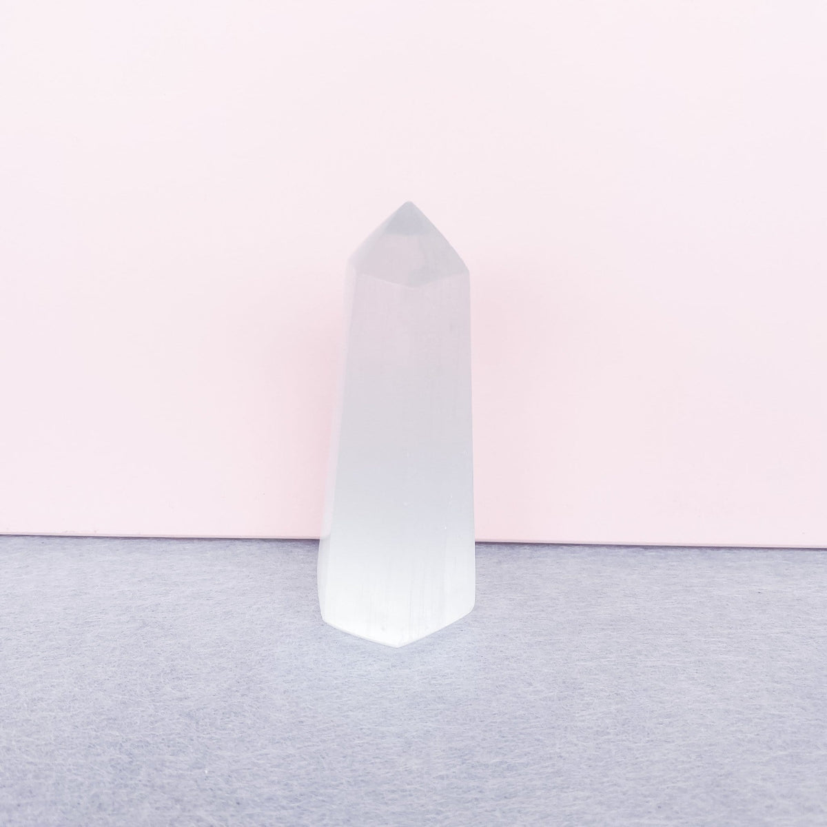 selenite crystal obelisk tower generator gemrox australia