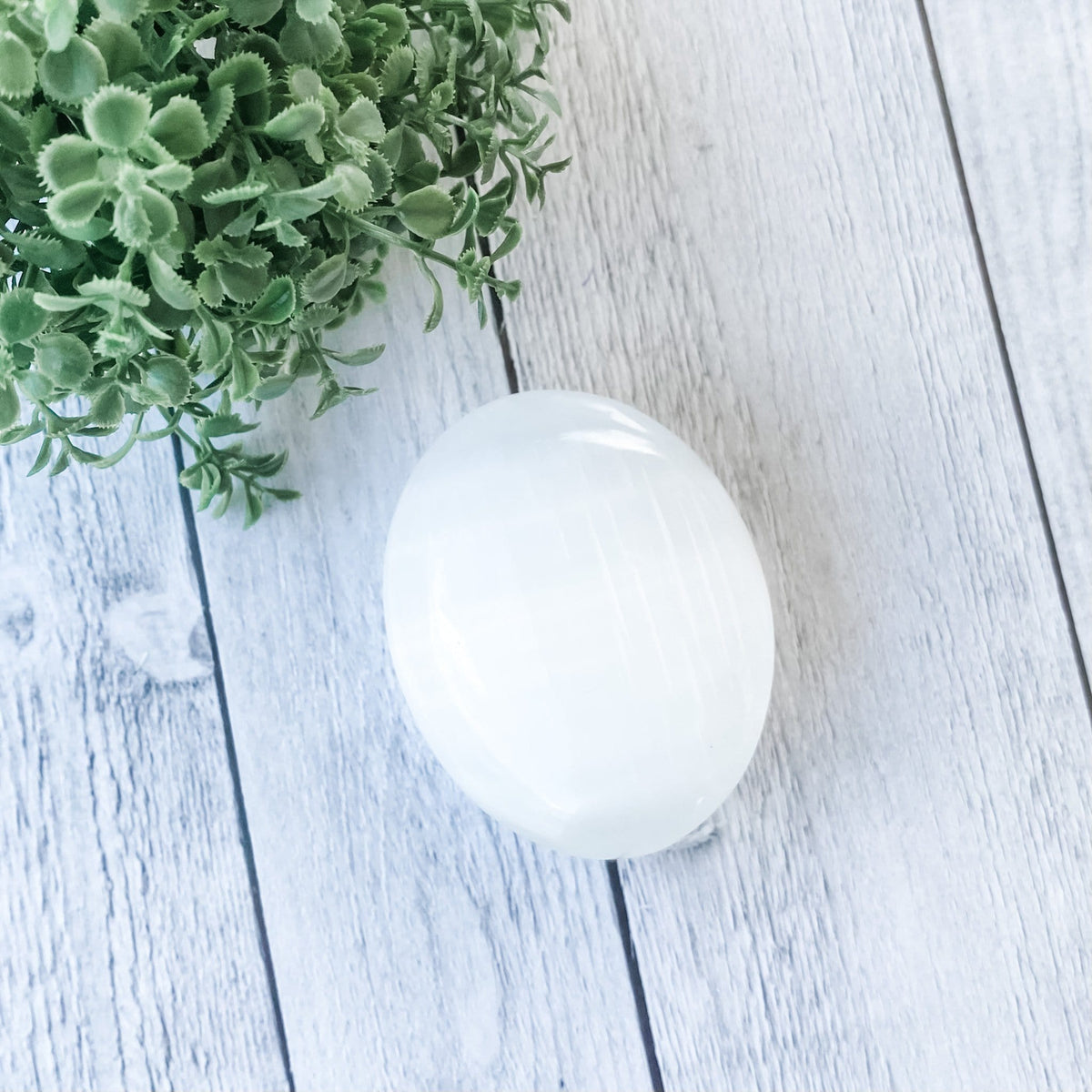 selenite crystal palmstone meditation stone gemrox australia