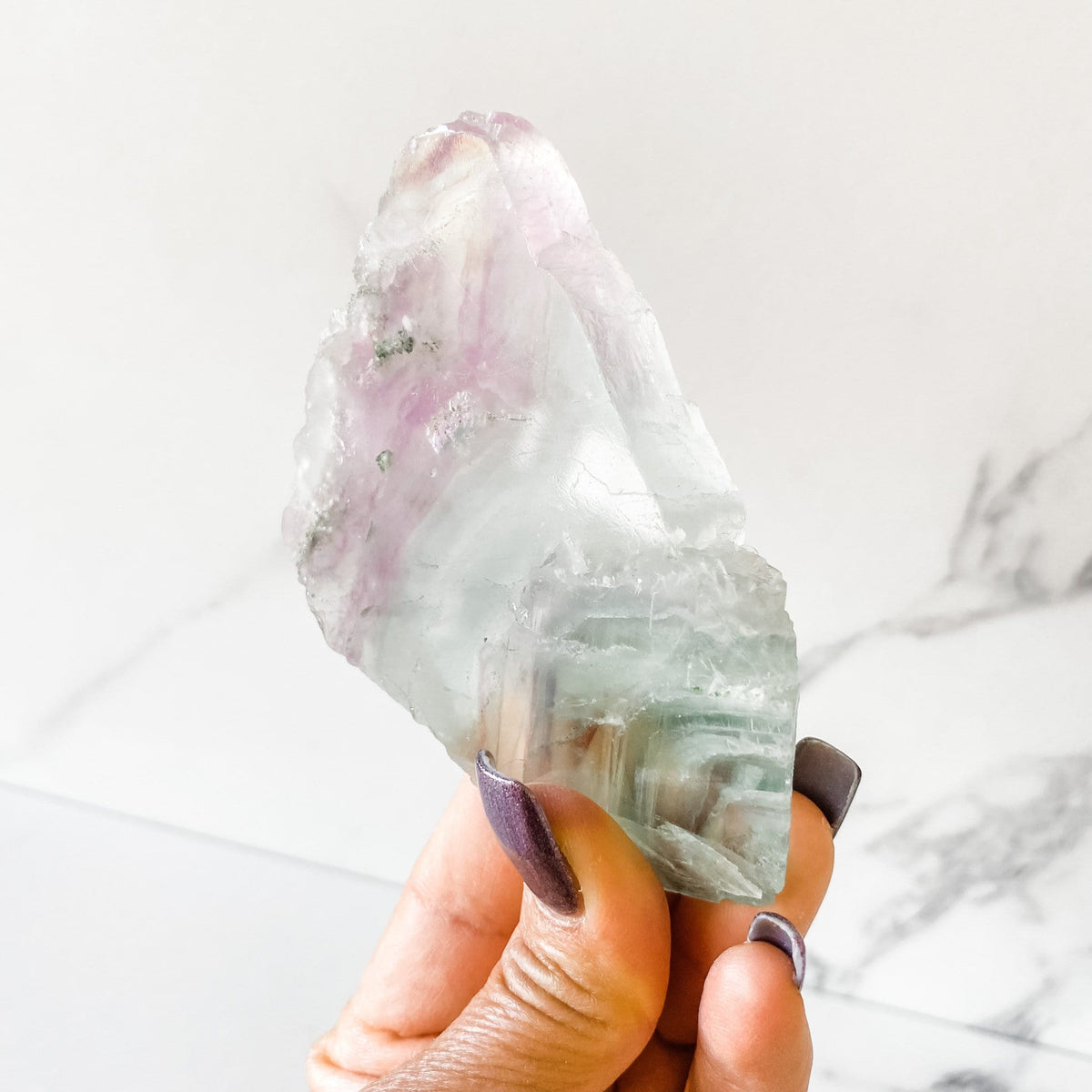 fluorite crystal slab slice gemrox australia