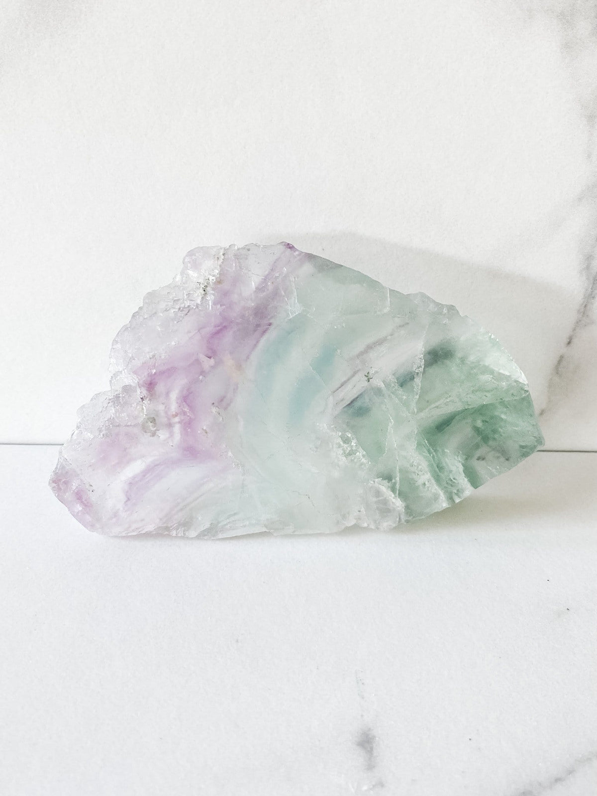 fluorite crystal slab slice gemrox australia