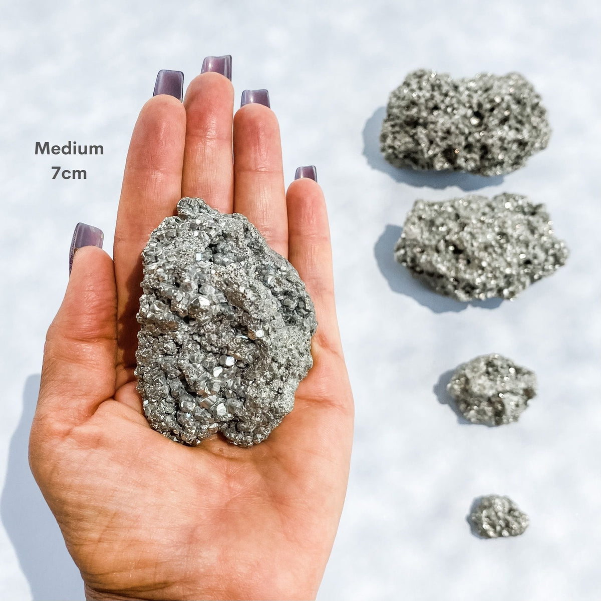 pyrite crystal raw rough cluster stone 9cm gemrox australia