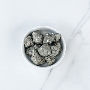 pyrite crystal raw rough cluster stone gemrox australia