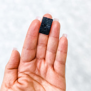 S976 Shungite EMF protection mobile cell phone rectangular plate 1