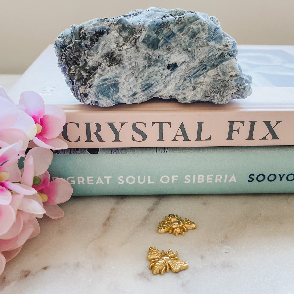 Blue Kyanite Paraiba Crystal Freeform Stone