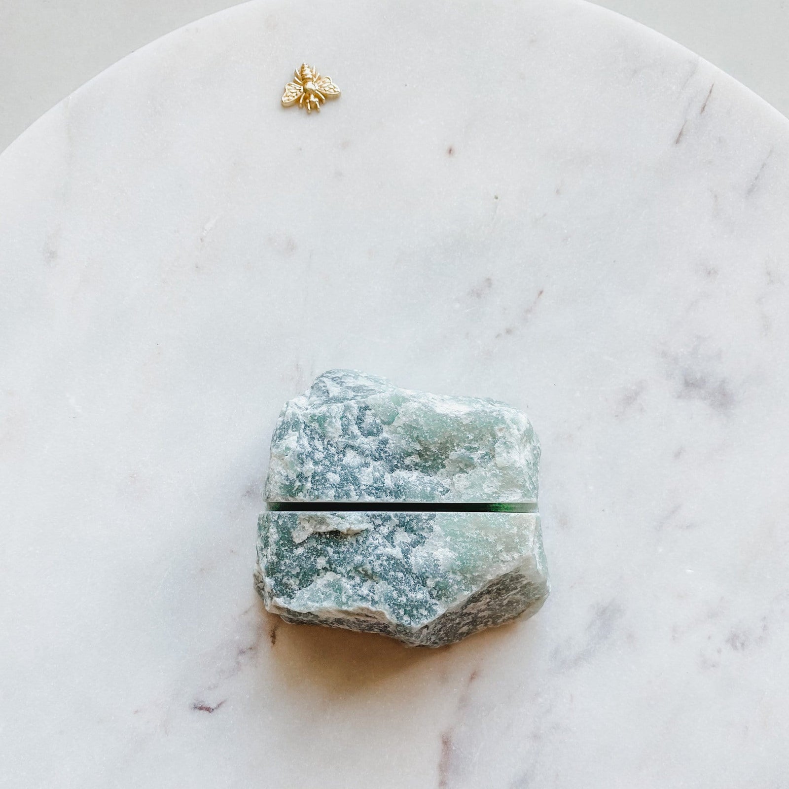 Green Quartz Crystal Photo Stand/Holder