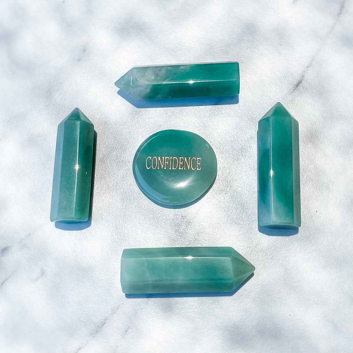 s1001 green aventurine crystal tower generator point 6cm crystals australia gemrox 1