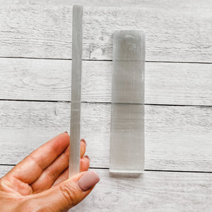 selenite rectangular 16cm charging plate australia