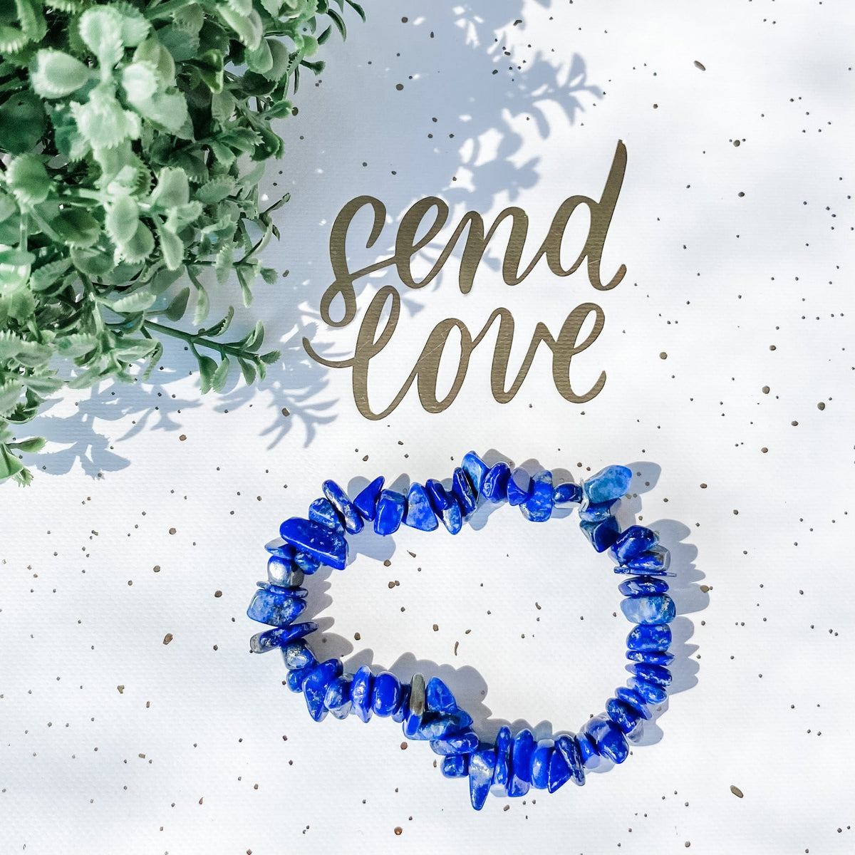 lapis lazuli crystal chip healing stretch chakra bracelet australia gemrox sydney