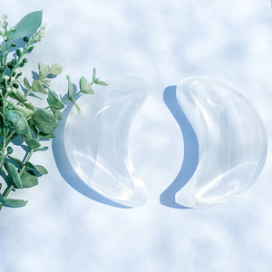 s1028 selenite satin spar crescent moon bowl carved crystals australia gemrox 1