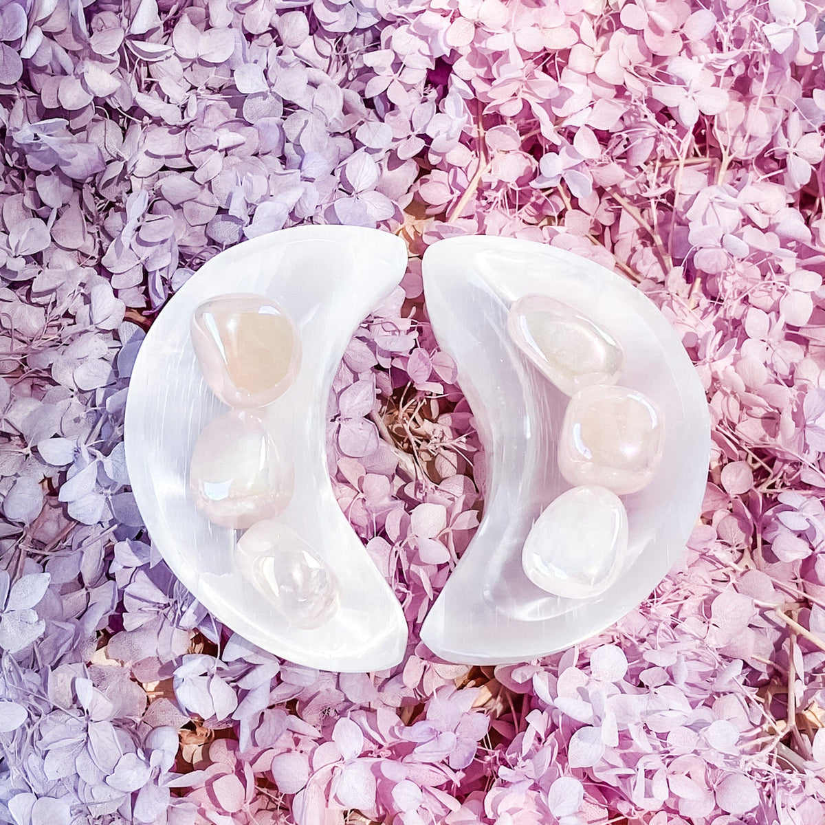 s1028 selenite satin spar crescent moon bowl carved crystals australia gemrox 1