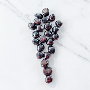 s1066 garnet crystal tumbled stone australia gemrox sydney crystals australia 1