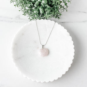 s1075 rose quartz crystal stone moon crescent necklace star necklace apple shaped necklace pendant australia gemrox sydney 1