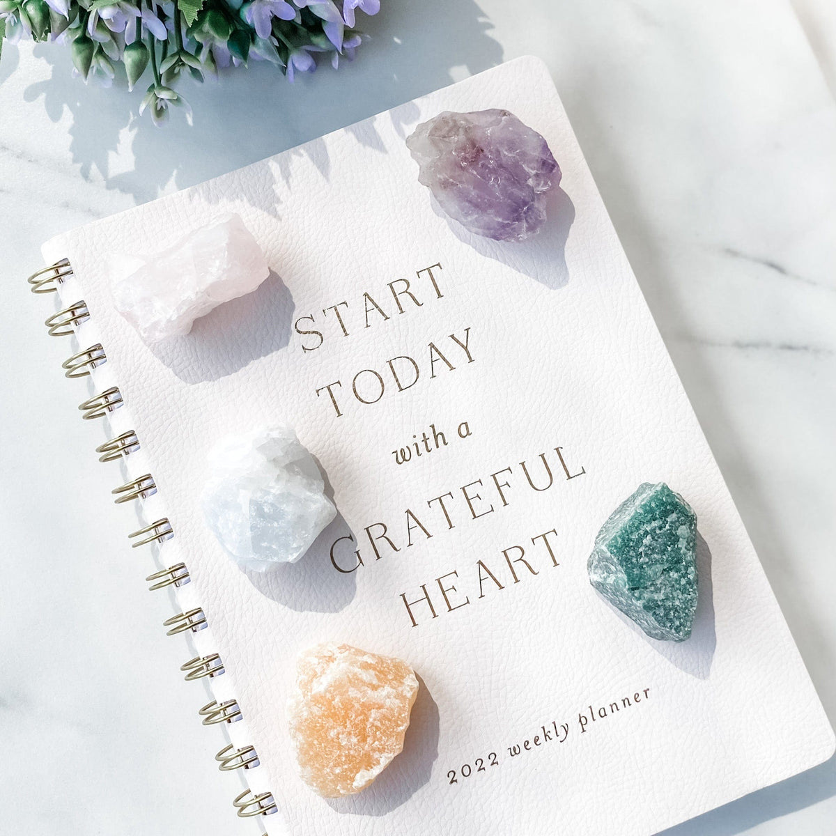 s1112 rocks box set of 5 raw stones crystal kit australia amethyst calcite rose quartz green aventurine gemrox 1