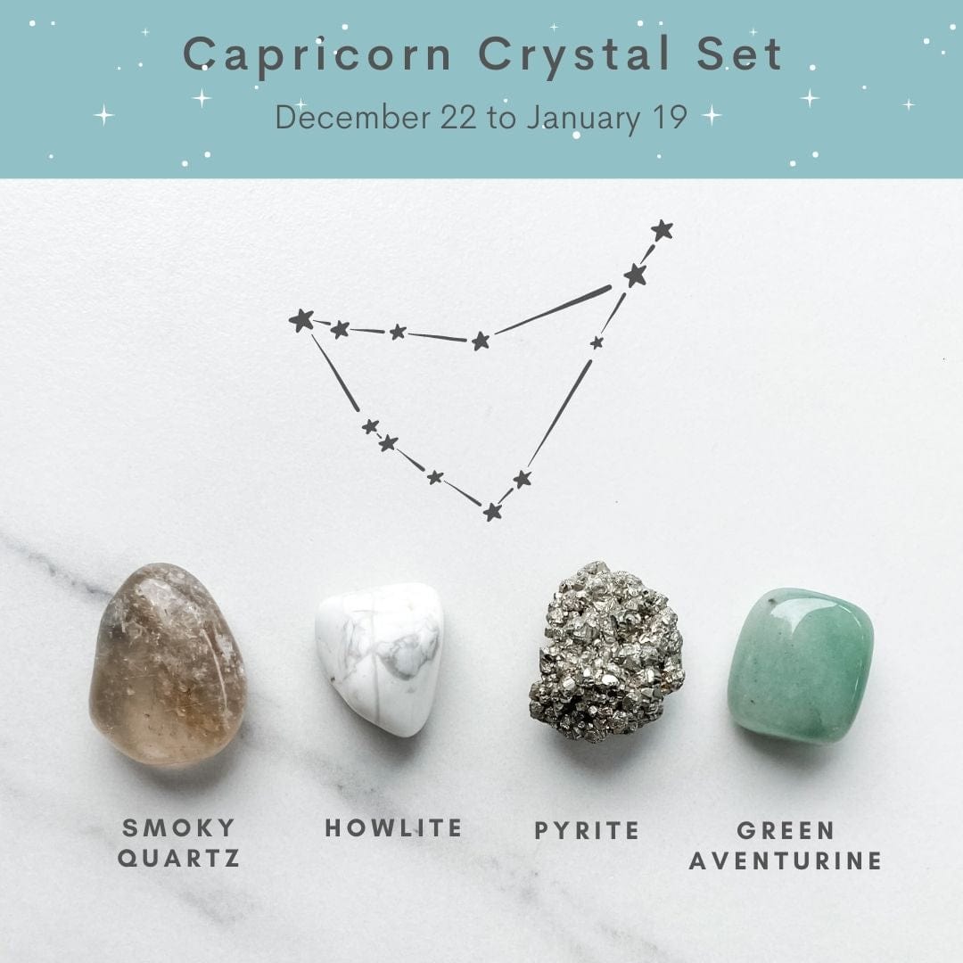s1122  zodiac crystal kit capricorn crystals australia best crystals for capricorn australia gemrox sydney 1