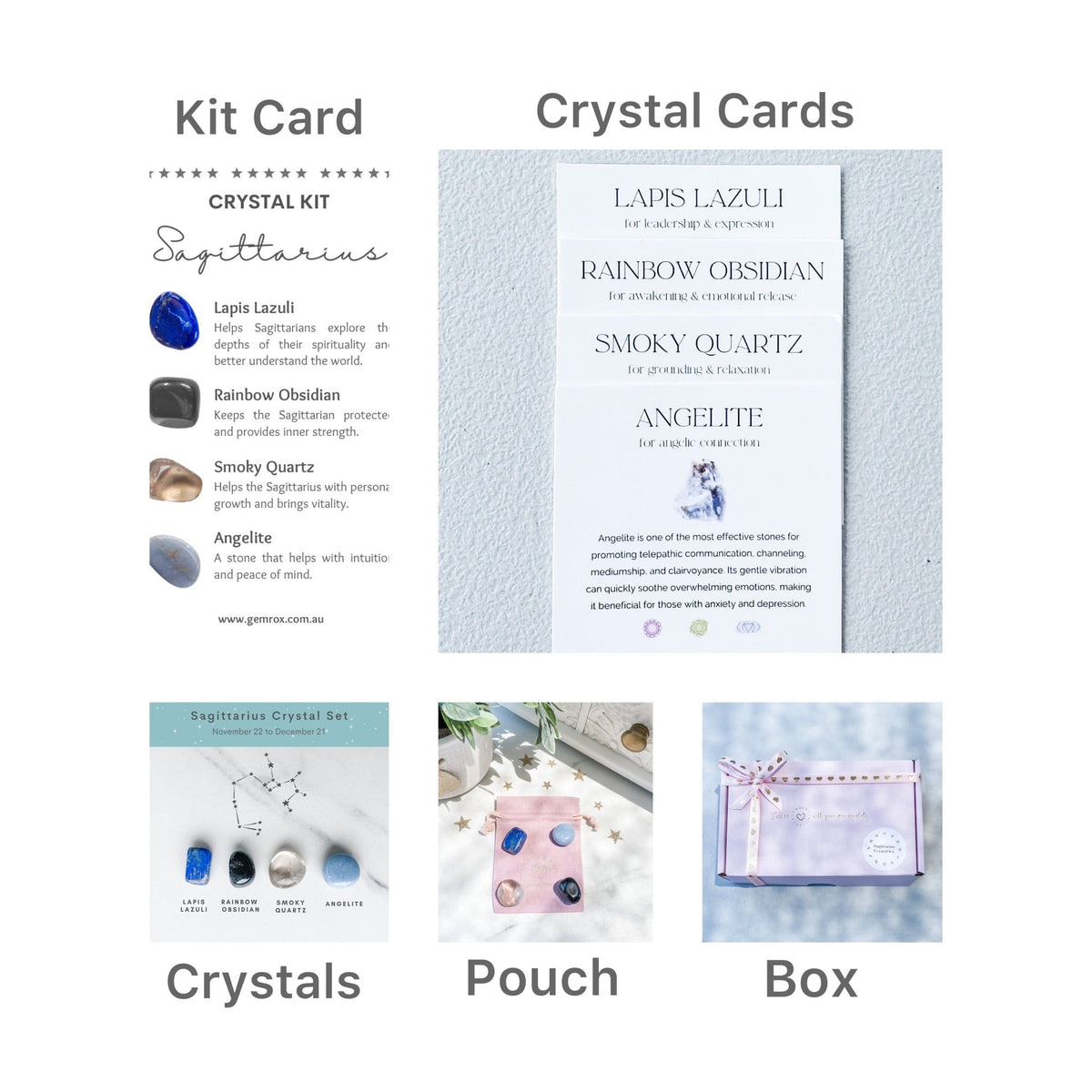 zodiac crystal kit australia.best crystals for zodiac star sign.gemrox sydney