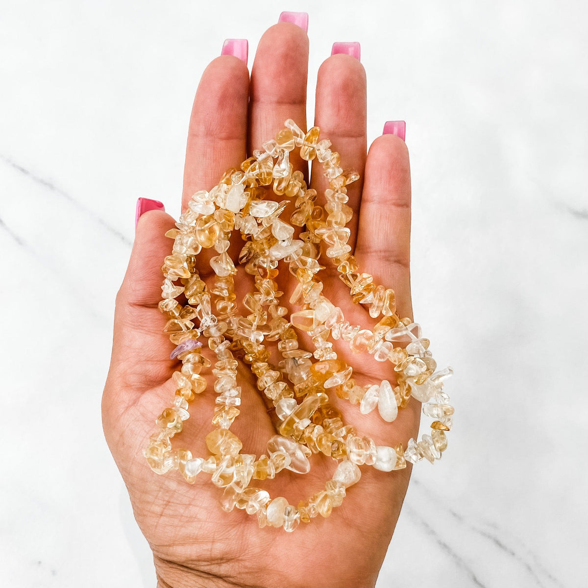 s1144 citrine crystal chip strand necklace prosperity wealth and abundance necklace.Crystal chips australia gemrox sydney 1