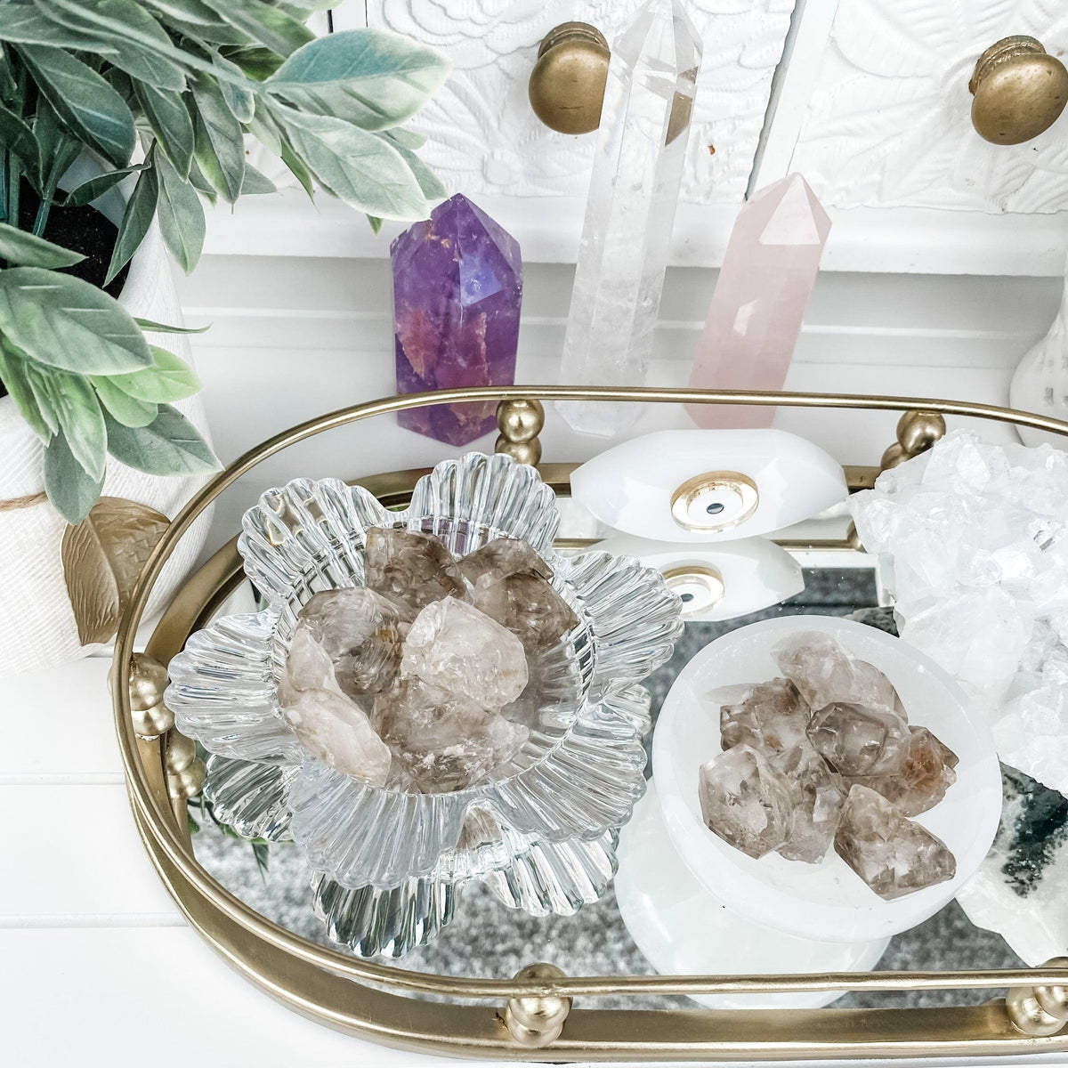 s1160 smoky quartz crystal cluster raw points australia.Smoky quartz raw crystal points australia.gemrox sydney 1