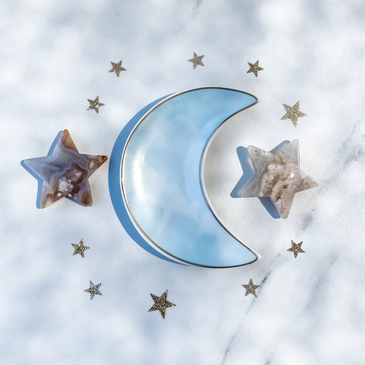 s1184 flower agate crystal star shaped stones australia.flower agate stars crystal stone australia.crystals australia.gemrox sydney 1