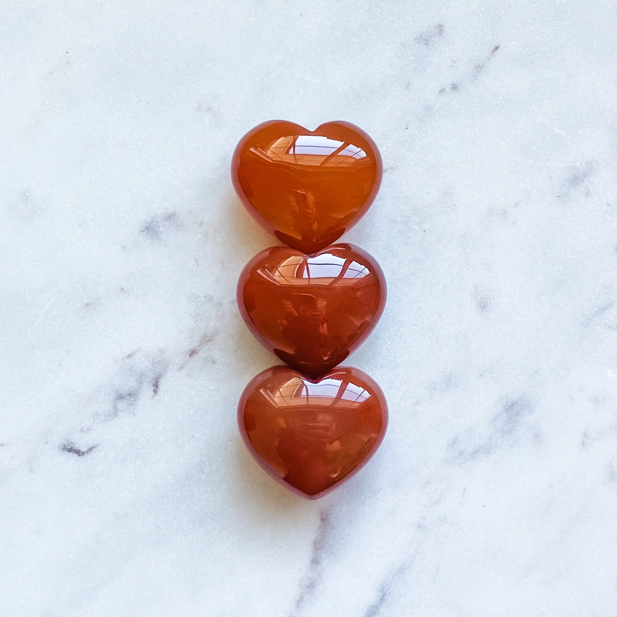 carnelian crystal healing heart stone