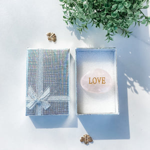 s1232 rose quartz crystal engraved love palm stone australia.rose quartz gold engraved love stone australia.crystals australia gemrox sydney 1