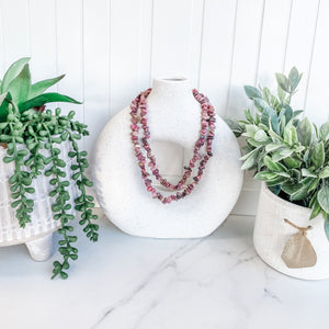 s1234  crystal chip strand necklace australia.crystal chip necklaces australia. crystals australia gemrox sydney 1.jpg