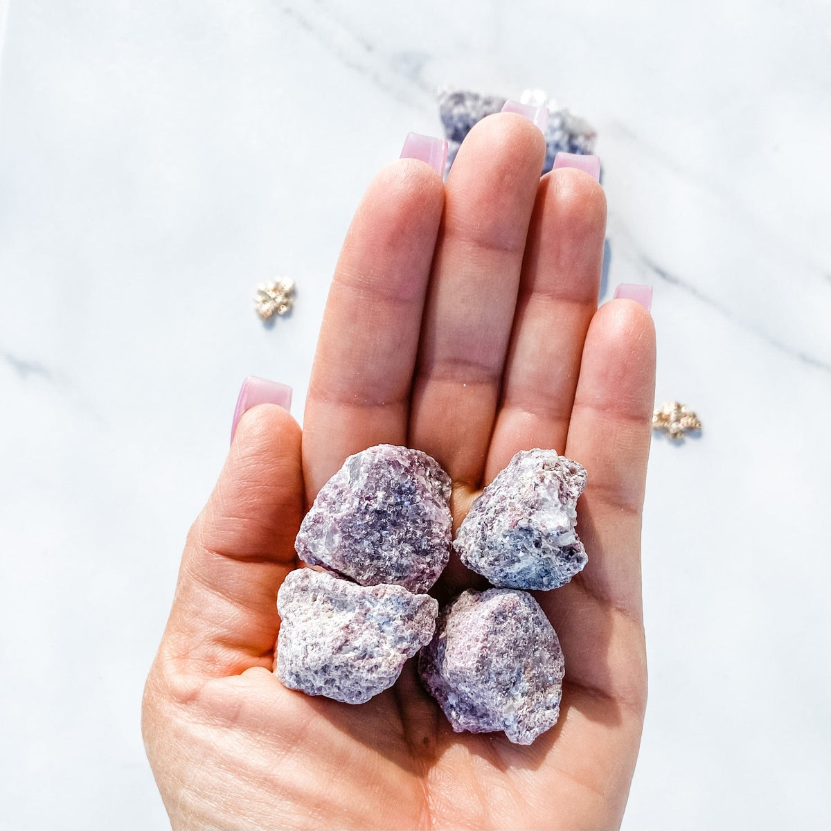 Lepidolite Raw Rough Stone-Small-3cm