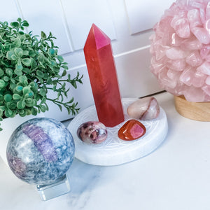 Glass Sphere Display Stand Small-2.3cm