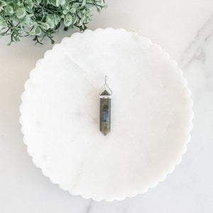 s1282 labradorite crystal point stone pendant necklace australia.labradorite 925 sterling silver point pendant jewellery austalia.gemrox sydney 1