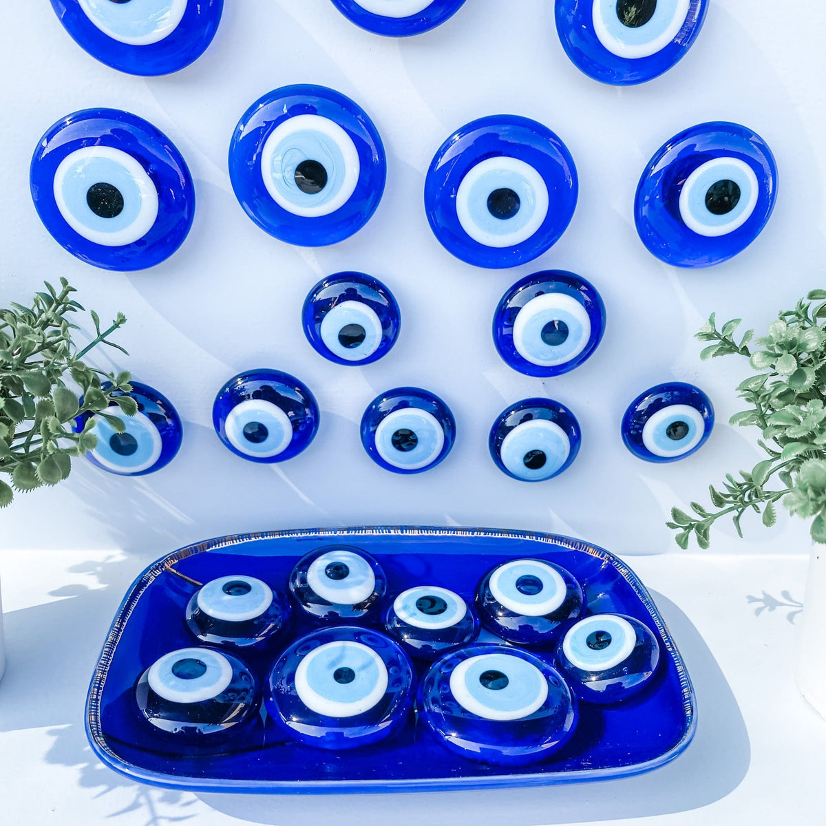 s1336 turkish evil eye protection glass fridge magnet office or home australia gemrox sydney 1