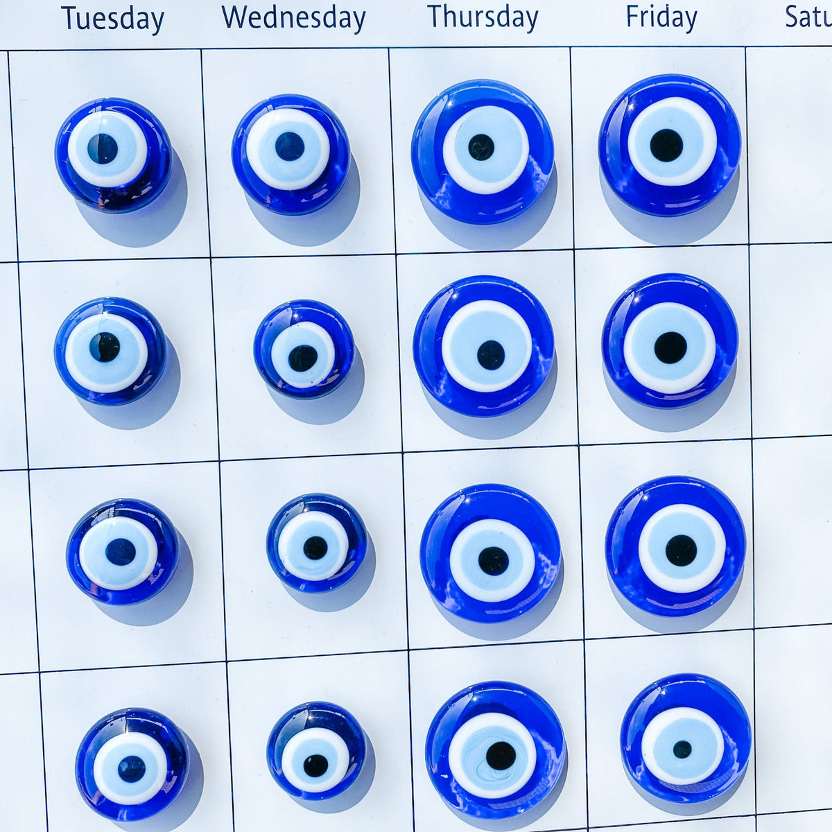 s1336 turkish evil eye protection glass fridge magnet office or home australia gemrox sydney 1