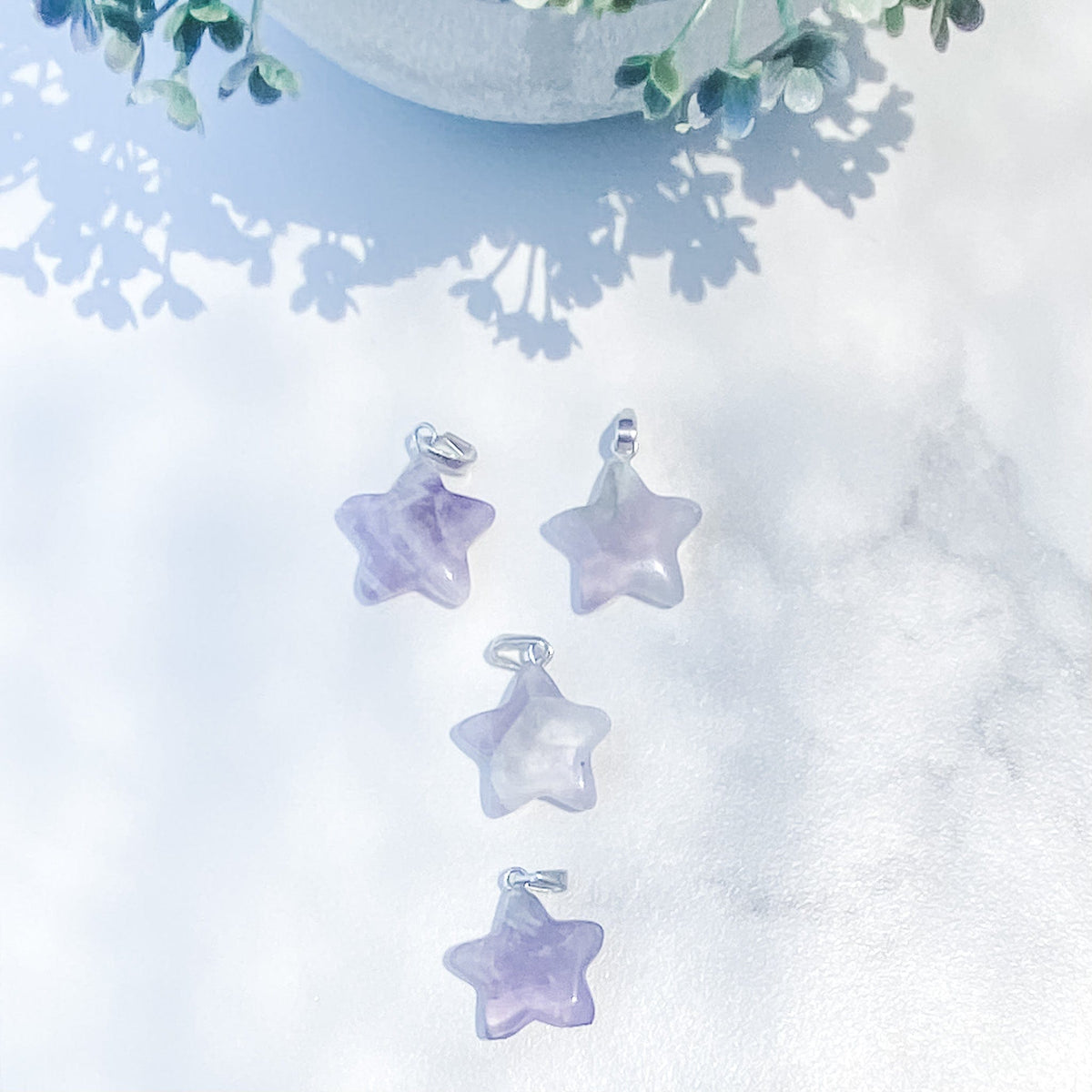 s1398 star shaped mini stone pendants necklaces rose quartz star green aventurine star clear quartz star amethyst star shaped carved pendant necklace australia 3