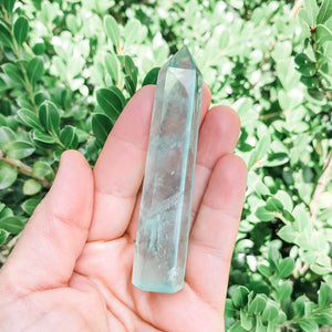 s1499 green fluorite crystal tower generator 8.5cm obelisk australia. fluorite tower australia.gemrox sydney 1