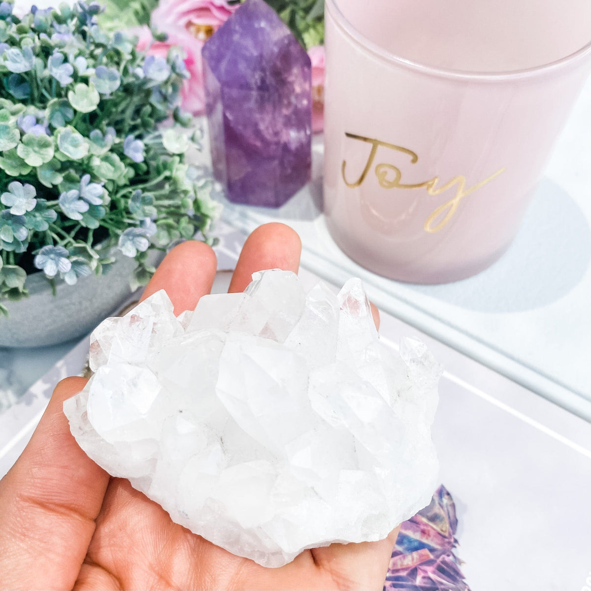 s1532 clear quartz brazillian aa grade crystal raw cluster australia. buy brazilan clear quartz cluster in australia 7.5cm.crystal shops sydney.gemrox 1