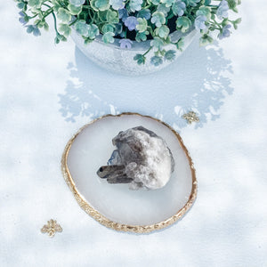 Smoky Quartz Raw Crystal Cluster-5cm